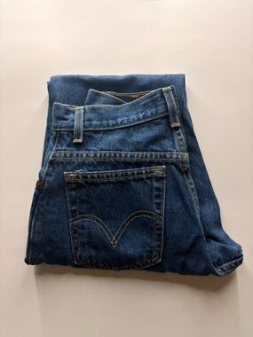 Levi's Dark Blue Straight Men's Jeans